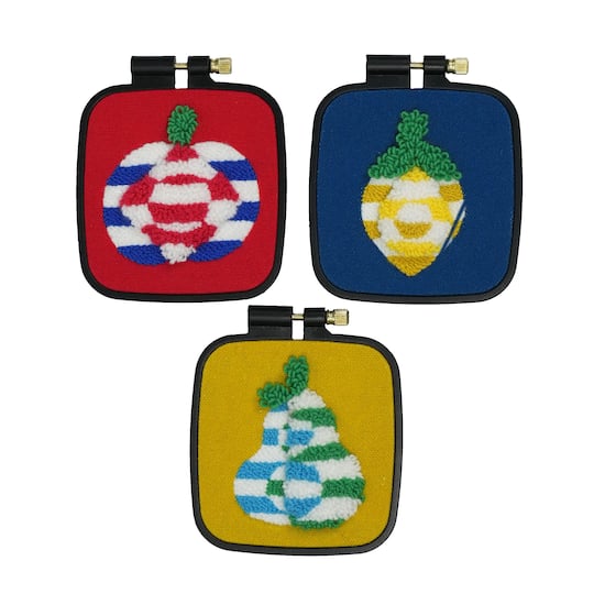 Jonathan Adler x Michaels Op Art Fruit Punch Needle Décor Kit